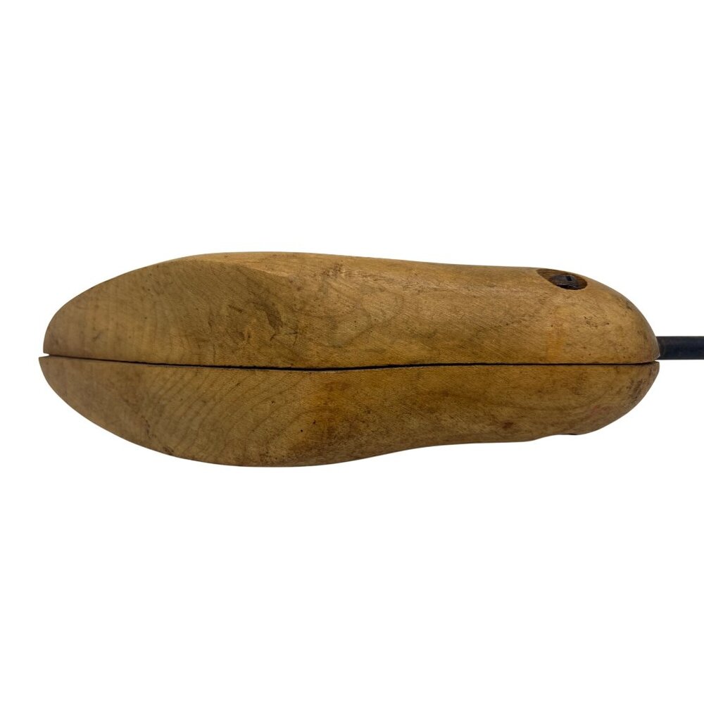 Vintage Red Head Mens No 0 Shoe Stretcher & Unmarked Womens Wood Pair USA Pair - Picture 6 of 9